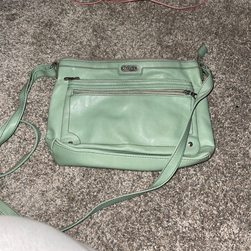 mint cross body bag